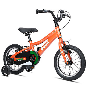 Vaikiškas dviratis GoKidy 14 Dude (DUD.1401) oranžinis