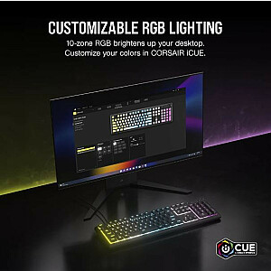 Механическая клавиатура K55 Core RGB Black