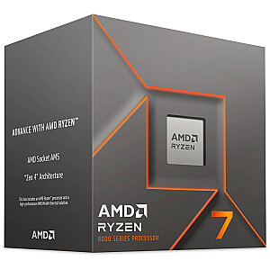 Процессор AMD Ryzen 7 8700F, 4,1 ГГц, 16 МБ, L3 Box