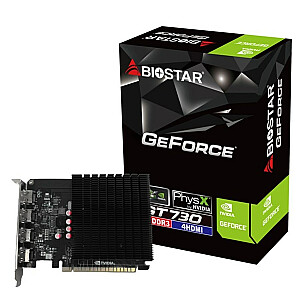 Vaizdo plokštė Biostar GT 730 4 GB, 4xHDMI