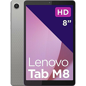 Lenovo Tab M8 planšetinis kompiuteris (4-osios kartos) MT8768 8 colių HD 350 nitų jutiklinis 3/32 GB GE8320 Android Arctic Grey