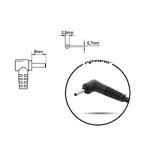 Įkroviklis/maitinimas Mitsu 19v 2.1a (2.5x0.7) – Asus ZM/AS1921 40W