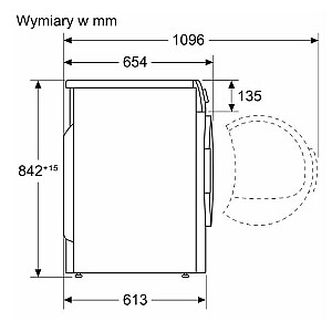 WQG245APPL džiovintuvas