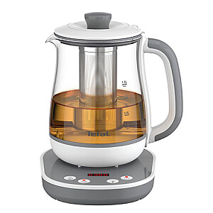 Tefal BJ551B10 Tastea virdulys, stiklas, pilka/balta | TEFAL