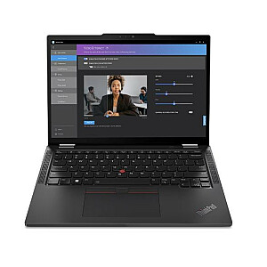 Ultrabook ThinkPad X13 G5 21LU0014PB W11Pro Ultra7 155U/32GB/1TB/INT/13.3 WUXGA/juoda/3 metai Premier su palaikymu + CO2 kompensacija 