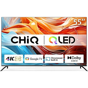 Telewizor CHiQ U55QM8G 55 дюймов QLED 4K Google TV Dolby Atmos