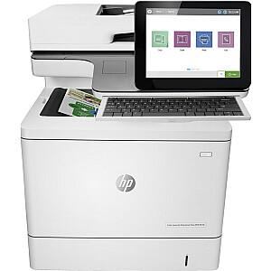 МФУ HP Color LaserJet Enterprise Flow M578c, печать, копирование, сканирование, факс, двусторонняя печать; Автоматическая кормушка