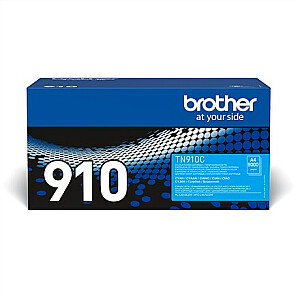 Brother TN910C – Ultra Jumbo – mėlyna –