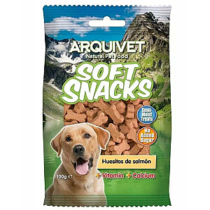 ARQUIVET Soft Snacks Salmon - skanėstas šunims - 100g