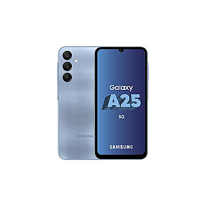 Išmanusis telefonas Samsung Galaxy A25 5G SM-A256BZBHEUB 16,5 cm (6,5 colio), dvi SIM kortelės, C tipo USB, 8 GB, 256 GB, 5000 mAh, mėlyna