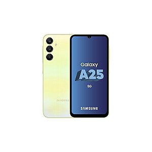 Išmanusis telefonas Samsung Galaxy A25 5G SM-A256BZYHEUB 16,5 cm (6,5 colio), dvi SIM kortelės, USB Type-C, 8 GB, 256 GB, 5000 mAh, lime