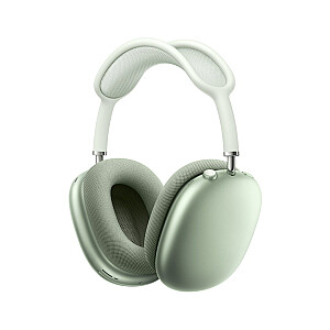 „Apple AirPods Max“ ausinės belaidės kaklo juostos skambutis / muzika „Bluetooth“, žalia