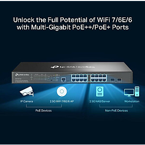 SG3218XP-M2 jungiklis 16x2,5GE PoE+ 2SFP+