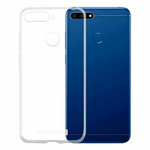 Evelatus Huawei Y6 2018 Clear Silicone Case 1.5mm TPU Transparent