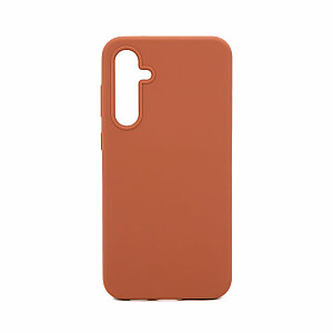 Evelatus Samsung Galaxy S23 FE Premium Soft Touch Silicone Case Saddle Brown