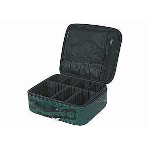 Коробка – чемоданчик для косметики со съемными отделениями 26x23x10 см 577978