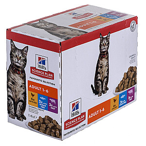 Hill's Feline Adult Multipack Classic - сашетка 12х85г