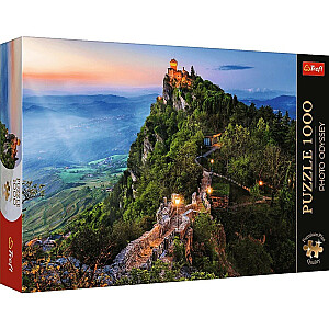 Dėlionė 1000 vienetų Premium Plus Cesta Tower of San Marino