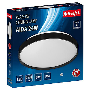 LED lubinis šviestuvas Activejet AJE-AIDA 24 W
