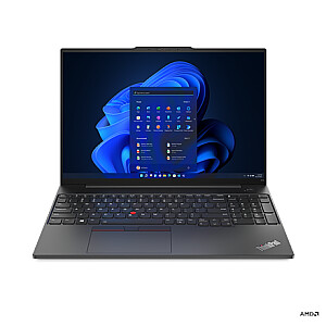 ThinkPad | E16 (1 karta) | Lenovo | Grafitas juodas | 16 colių Klaviatūra