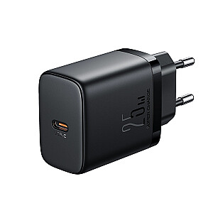 Joyroom JR-TCF11 greitas įkroviklis iki 25W + USB-C laidas | USB-C 1m - juodas