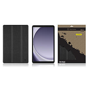 Tactical Book Tri sulankstomas dėklas, skirtas Samsung Galaxy TAB A9 8,7 colio juodas