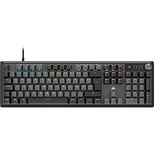 Corsair K70 RGB CORE mechaninė žaidimų klaviatūra su RGB LED foniniu apšvietimu