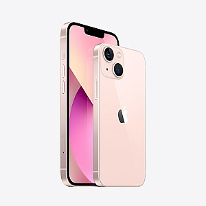 Apple iPhone 13 15,5 cm (6,1 colio) su dviem SIM kortelėmis iOS 15 5G 128 GB Rožinė