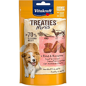 VITAKRAFT Treaties Minis jautiena ir morka - skanėstas šunims - 48g