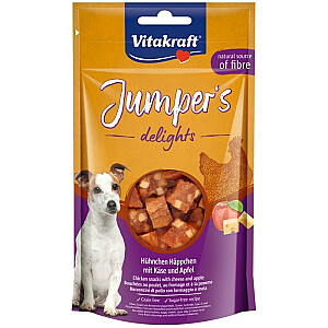 VITAKRAFT Jumper's Delights Vištiena su sūriu ir obuoliu - skanėstas šunims - 80g