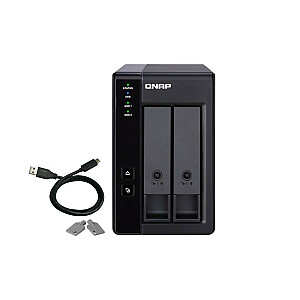 TR-002 Корпус расширения RAID с 2 отсеками и USB3.1 Gen.2 