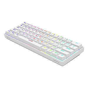 Whiteout X2 mechaninė klaviatūra, ruda Outemu, keičiama karštuoju būdu