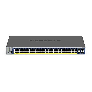 Умный коммутатор GS752TXP 48GE PoE+ 4SFP+ 