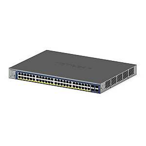 GS752TXP 48GE PoE+ 4SFP+ išmanusis jungiklis 