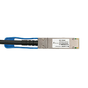 DAC kabelis QSFP28, 100G, 3m, 30AWG, pasyvus