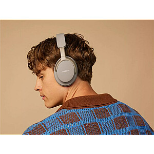 „Bose QuietComfort Ultra“ ausinės su laidine ir beviele ausine muzika / atsitiktinis „Bluetooth“ rožinis