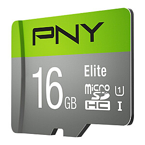 PNY Elite microSDHC 16 GB atminties kortelė