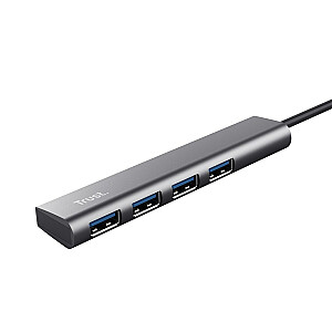 USB šakotuvas HALYX 4 PORT USB-C HUB (24948)