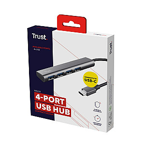 USB šakotuvas HALYX 4 PORT USB-C HUB (24948)