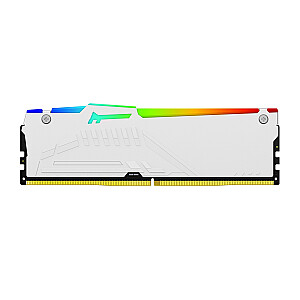 KINGSTON DDR5 16 ГБ 6400 МТ/с CL32 DIMM FURY Beast White RGB EXPO