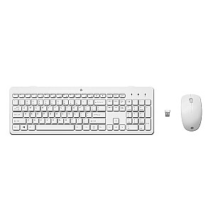 HP 230 Wireless Mouse Keyboard Combo - White - EST