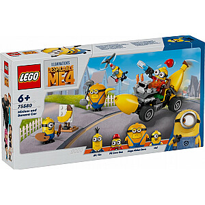 LEGO Minions 75580 Миньоны и банановая тележка