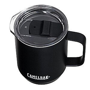 Kubek CamelBak Camp puodelis, nerūdijančio plieno vakuuminė izoliacija, 350 ml, juoda
