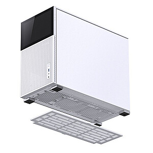 Jonsbo D31 MESH Screen Micro-ATX dėklas, grūdintas stiklas – baltas