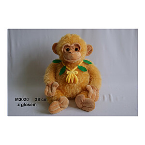 Pliušinė beždžionė su garsu 38 cm (M3020) 129413