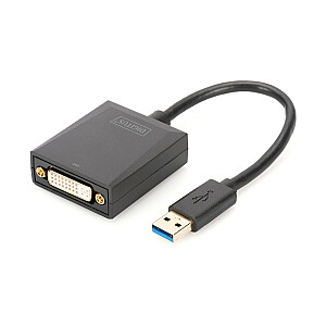 Переходник DIGITUS USB 3.0 на DVI, вход USB