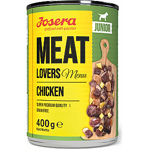 Josera Meat Lovers Junior Menu Vištienos meniu 400g