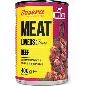 Josera Meat Lovers Junior Pure jautiena 400g