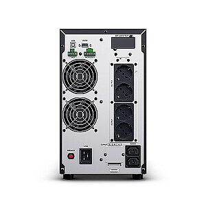 Источник бесперебойного питания (ИБП) CyberPower OLS3000EA-DE Двойное преобразование (онлайн) 3 кВА 2700 Вт 7 розеток переменного тока