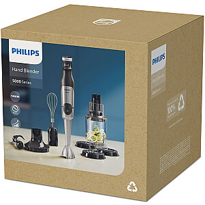 Blenderis Philips 5000 series HR2684/00 Panardinamasis trintuvas 1200 W juodas, nerūdijantis plienas